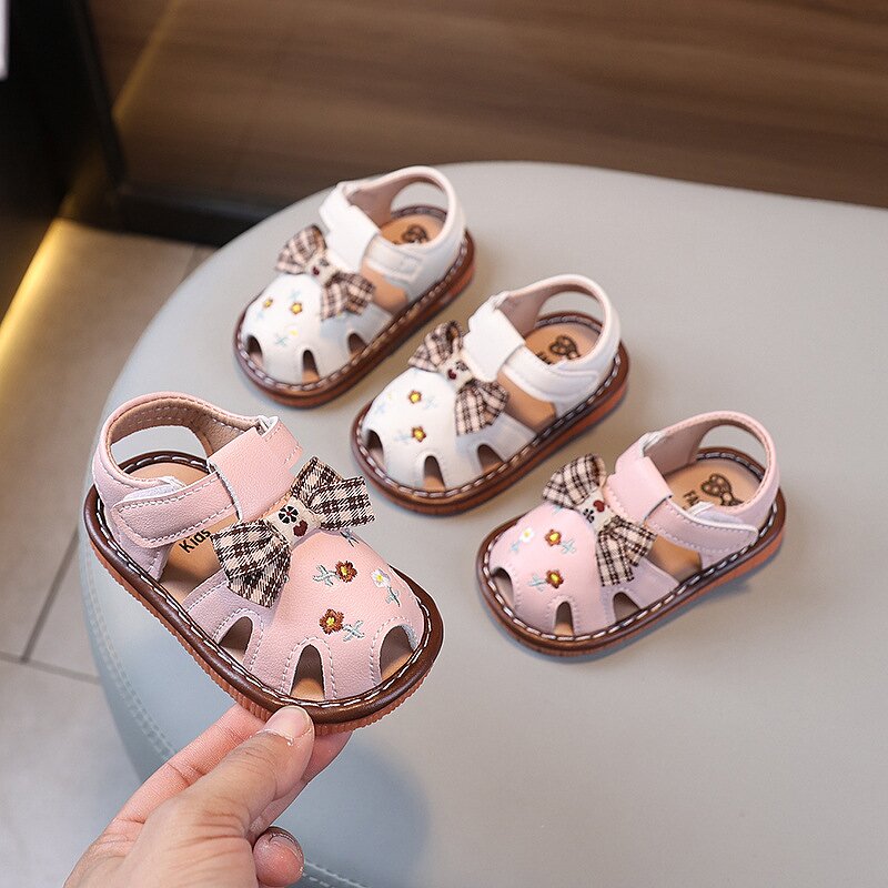 Baby Girl Sandals Factory - Floral Anti Slip Shoes