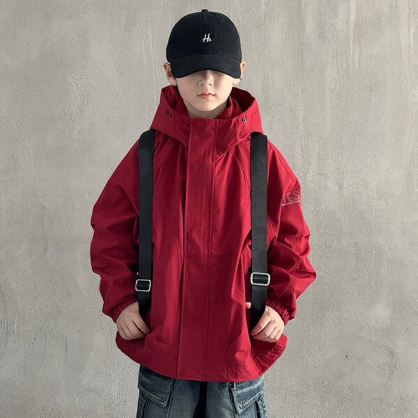 Boys Work Coat Factory - Korean-style Cartoon Pattern