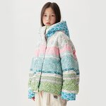 Girls Down Jacket Factory - Custom Printed Hooded Loose