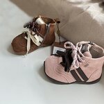 Children's Velvet Boots Factory - Hook Loop Closure OEM