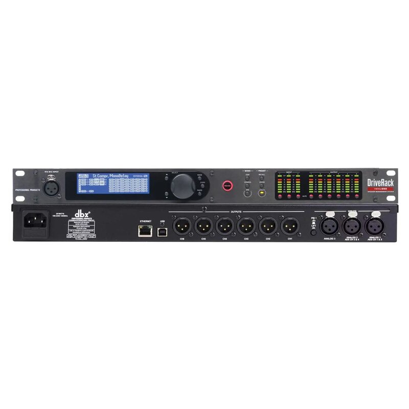 Audio Processor Manufacturer - OEM/ODM 3 In 6 Out Linear Array DSP Processor