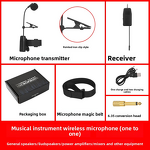 Wireless Pickup Manufacturer - OEM/ODM Clip-On for Saxophone Erhu Instrument
