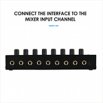 Headphone Amplifier Manufacturer - OEM/ODM 8 Channel Stereo Headphone Amplifier