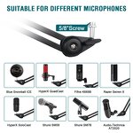 Microphone Stand Manufacturer - OEM/ODM Adjustable Aluminium Arm Desk Stand