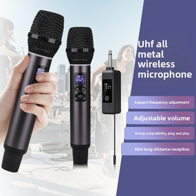 Wireless Microphone Manufacturer - OEM/ODM Stage Noise Cancelling Karaoke Mic