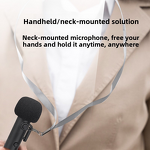 Wireless Microphone Manufacturer - OEM/ODM XLR Connector Hanging Neck Teaching Mic