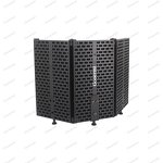 Microphone Sound Shield Manufacturer - OEM/ODM 3 Door Foldable Isolation Shield