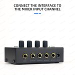 Headphone Amplifier Manufacturer - OEM/ODM 4 Channel Stereo Headphone Amplifier