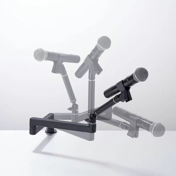 Microphone Stand Manufacturer - OEM/ODM Low Profile 360° Folding Metal Stand
