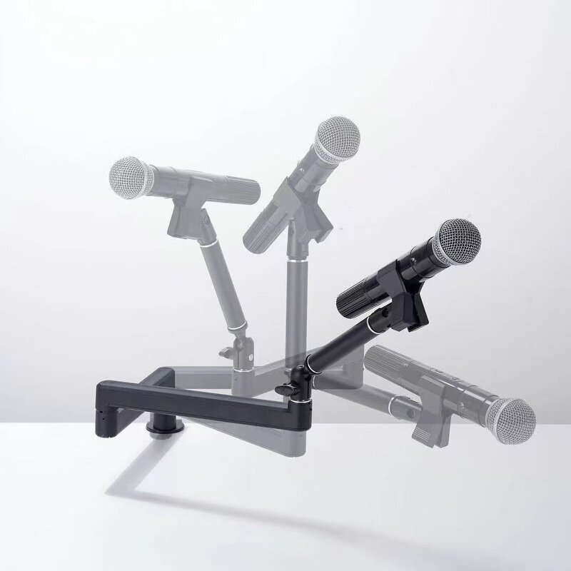 Microphone Stand Manufacturer - OEM/ODM Low Profile 360° Folding Metal Stand