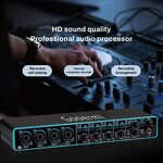 Audio Interface Manufacturer - OEM/ODM 4 Channel USB Sound Card Preamp