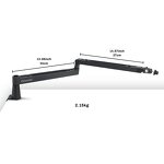 Microphone Stand Manufacturer - OEM/ODM Low Profile Adjustable Mic Arm Stand