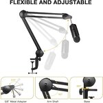 Microphone Stand Manufacturer - OEM/ODM Metal Desktop Heavy Duty Arm Holder