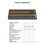Audio Sound Card Mixer Manufacturer - OEM/ODM Dual 12-Band Level Display Mixer