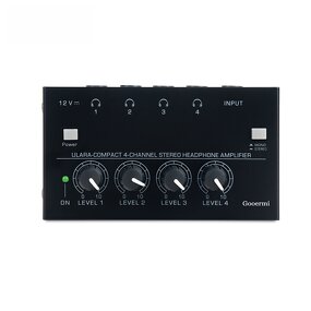 Headphone Amplifier Manufacturer - OEM/ODM 4 Channel Stereo Headphone Amplifier