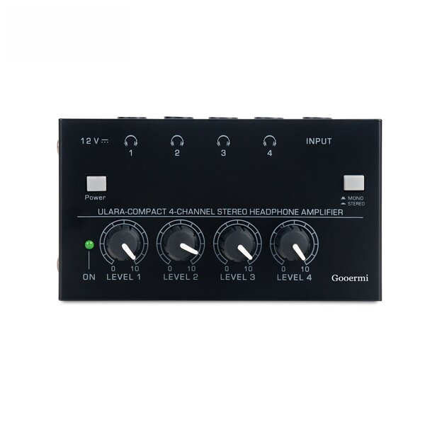 Headphone Amplifier Manufacturer - OEM/ODM 4 Channel Stereo Headphone Amplifier