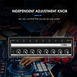 Headphone Amplifier Manufacturer - OEM/ODM 8 Channel Stereo Headphone Amplifier