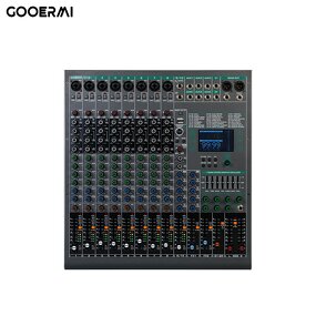 DJ Mixer Manufacturer - OEM/ODM 10 Channel DSP Effects Audio Console