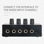 Headphone Amplifier Manufacturer - OEM/ODM 4 Channel Stereo Headphone Amp