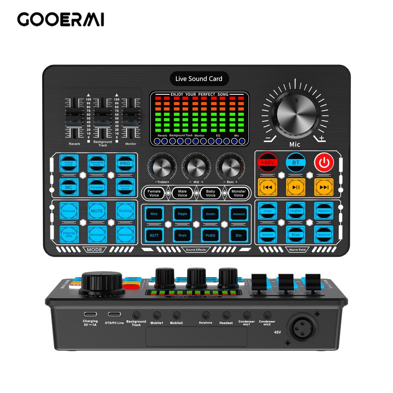 Live Sound Card Manufacturer - OEM/ODM Professional Audio Mixer Interface