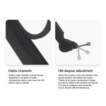 Microphone Stand Manufacturer - OEM/ODM Metal Rotatable Adjustable Arm Stand