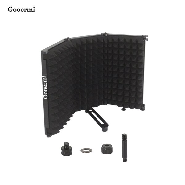 Microphone Sound Shield Manufacturer - OEM/ODM 3 Door Foldable Isolation Shield