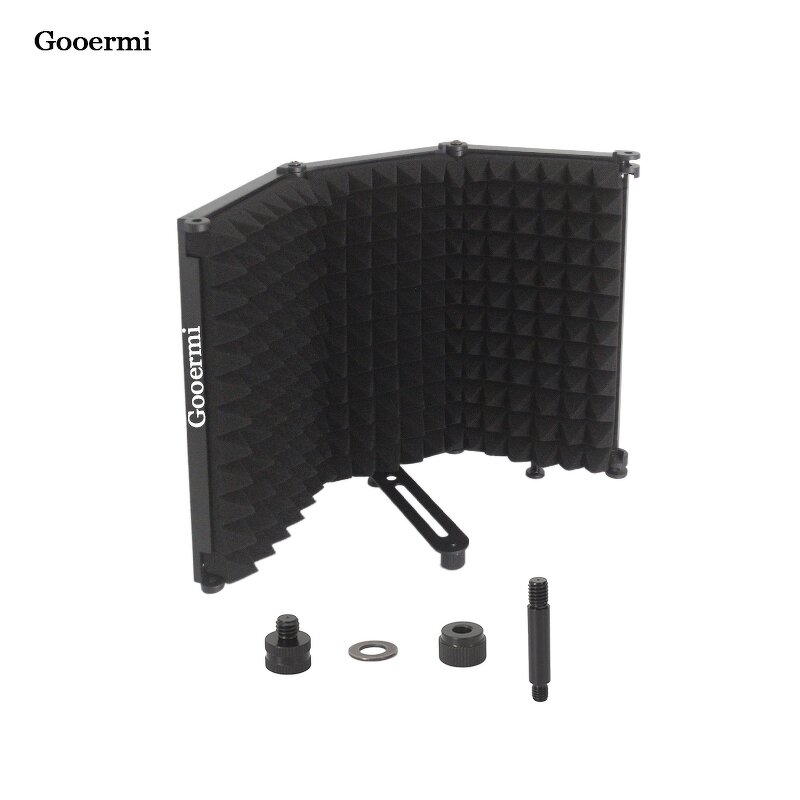 Microphone Sound Shield Manufacturer - OEM/ODM 3 Door Foldable Isolation Shield