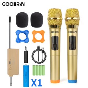 Wireless Microphone Manufacturer - OEM/ODM Cordless Handheld Rechargeable Stage Mic