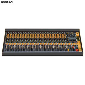 Audio Sound Card Mixer Manufacturer - OEM/ODM Dual 12-Band Level Display Mixer