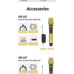 Wireless Microphone Manufacturer - OEM/ODM Handheld Rechargeable Cordless Mic