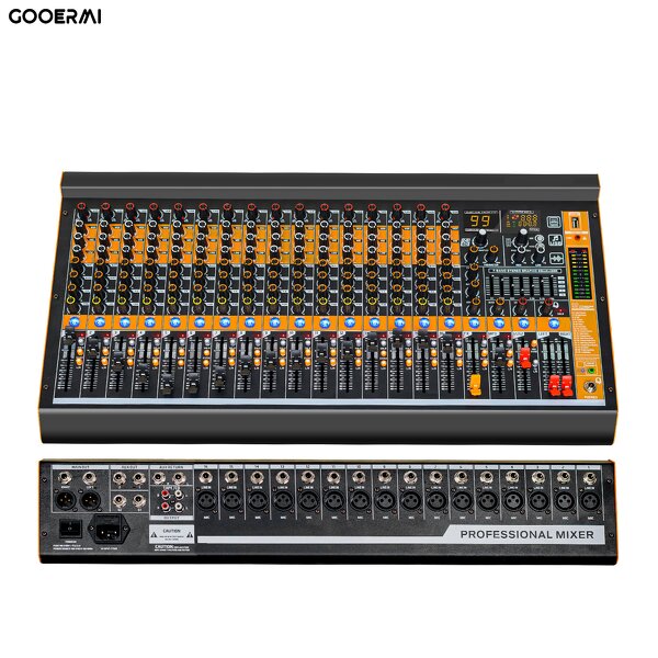 Audio Sound Card Mixer Manufacturer - OEM/ODM Dual 12-Band Recording Mixer