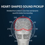 Condenser Microphone Manufacturer - OEM/ODM Metal Condenser KTV Cardioid Wired Mic