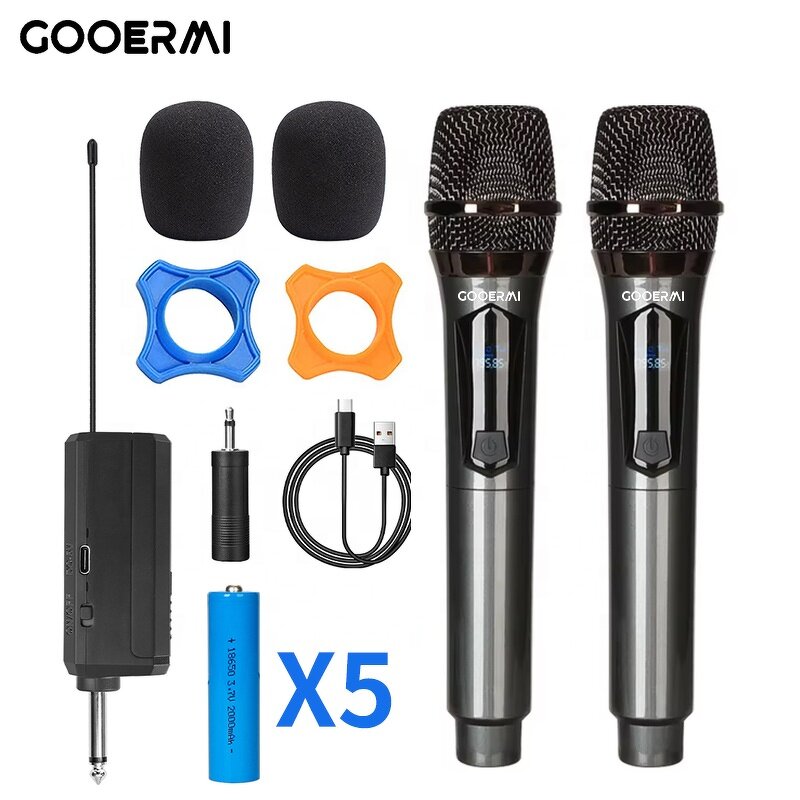 Wireless Microphone System Manufacturer - OEM/ODM Dual Karaoke Dynamic Mic System