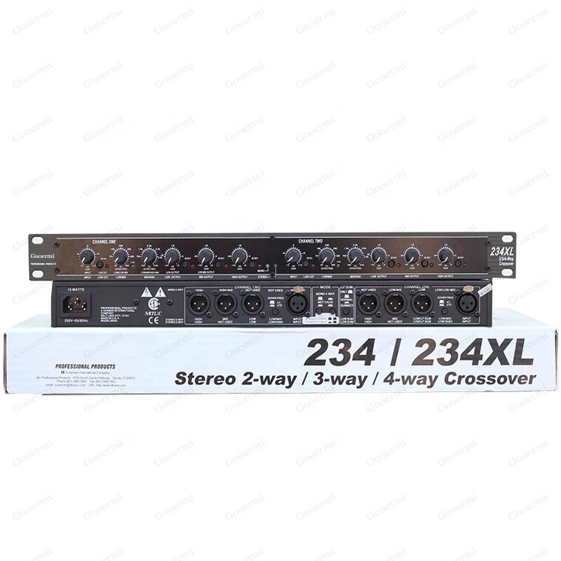 Audio Crossover Manufacturer - OEM/ODM 2/3/4-WAY Stereo Sound Processor
