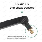 Microphone Arm Stand Manufacturer - OEM/ODM Rotatable Sturdy Metal Desktop Stand