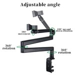Microphone Stand Manufacturer - OEM/ODM Low Profile 360° Folding Metal Stand