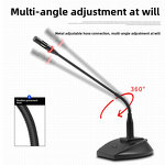 Conference Microphone Manufacturer - OEM/ODM Gooseneck Wired Cardioid Desktop Mic