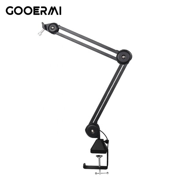 Microphone Stand Manufacturer - OEM/ODM Adjustable Aluminium Arm Desk Stand