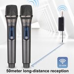 Wireless Microphone System Manufacturer - OEM/ODM Rechargeable Handheld Dynamic Mic