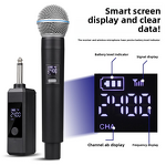 Wireless Microphone Manufacturer - OEM/ODM Cardioid XLR One-to-Two Karaoke Mic