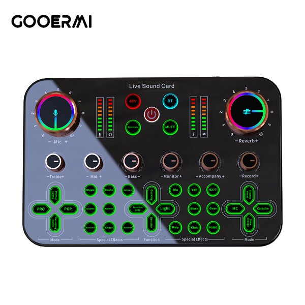 Live Sound Card Manufacturer - OEM/ODM Mini Audio Sound Mixer Voice Changer