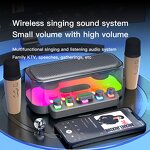 Portable Speaker Manufacturer - OEM/ODM RGB Lighting Wireless Microphone Speaker