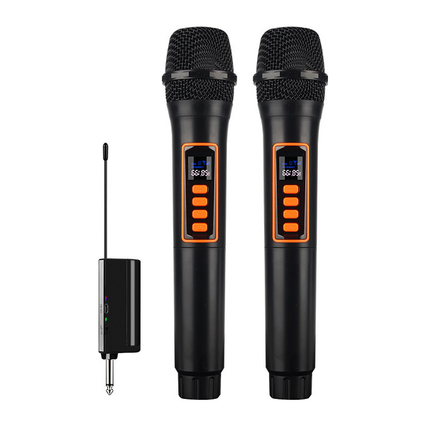 Wireless Microphone Manufacturer - OEM/ODM 2.4g Universal One-To-Two Karaoke Mic