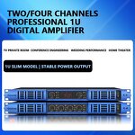 Audio Power Amplifier Manufacturer - OEM/ODM 4 Channel Class D Karaoke Amplifier