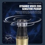 Wireless Microphone Manufacturer - OEM/ODM Cordless Handheld Rechargeable Stage Mic