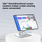 iPad Stand Manufacturer - OEM/ODM Full Metal 360° Rotating Adjustable Holder