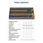 Mixer Manufacturer - OEM/ODM Built-in 99 DSP 7-Band Equalizer Mixer
