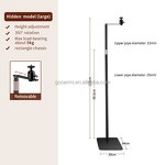 Projector Stand Manufacturer - OEM/ODM Folding 360° Adjustable Floor Stand