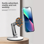 Cell Phone Stand Manufacturer - OEM/ODM Magnetic 360° Adjustable Desk Holder