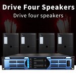 Power Amplifier Manufacturer - OEM/ODM 4 Channel 800 Watt Audio Amplifier